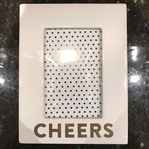 “CHEERS” 4x6 picture frame